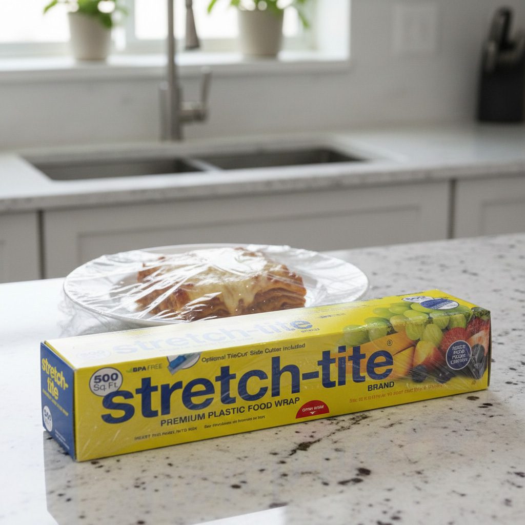 10591-5 Stretch-Tite Premium Food Wrap 12″ x 500′