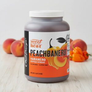 Chili Dawgs Peachbanero Pepper Spread Gallon