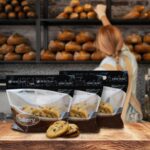 Cookie Bag on a bakery countertop