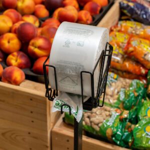 Produce roll bags with more matters design
