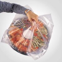 Clear Party Tray Bag