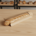 Kraft Bread Bag with Window 4.5″ x 2.5″ x 28″