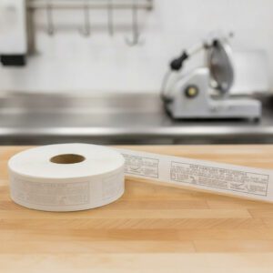 Safe Handling Meat Gum Tape roll of 1.5" x 500'