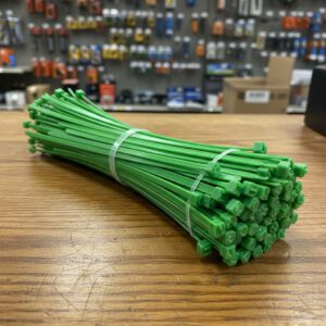 Green Cable Ties 7 inch pack of 100