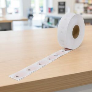 Turn-O-Matic White T-80 Tickets Sleeve of 15,000 Tickets