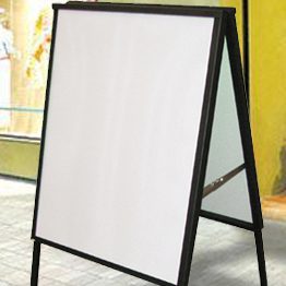 White board for sign