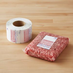 Hobart sp80 style k safe handling Scale Label Stickers 16 rolls with labels 750 per roll