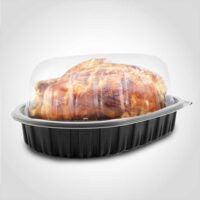 chicken roaster plastic for takeout rotisserie chicken