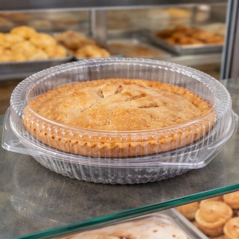 260251 9 Pie Clamshell with pie inside 9 inch Pie Clamshell with pie inside