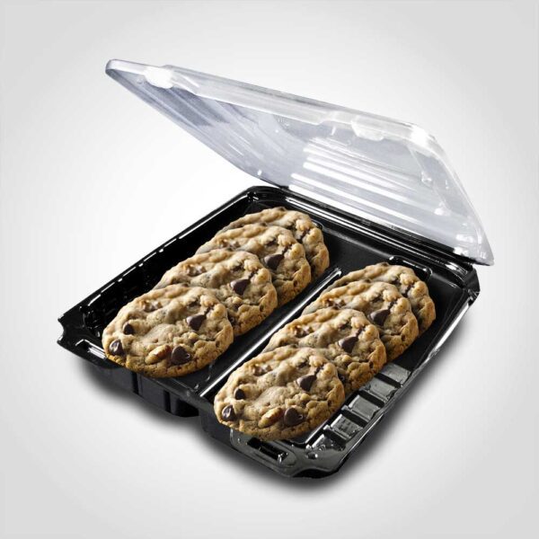 2 Compartment Cookie Container