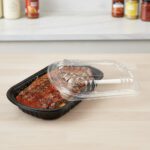 half-slab take-out trays