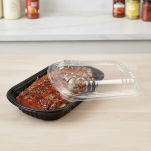 half-slab take-out trays