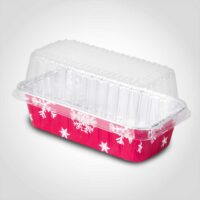 Holiday 1 lb. Loaf Pan with Dome Lid