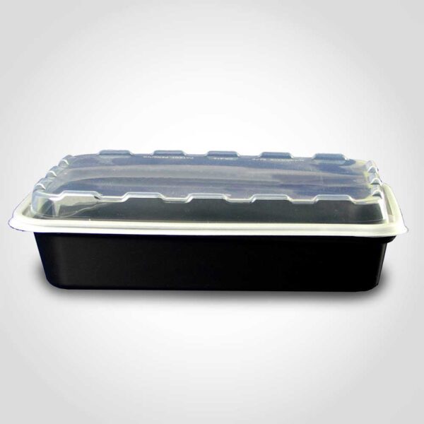 16-oz Microwave Rectangular Container with Lid