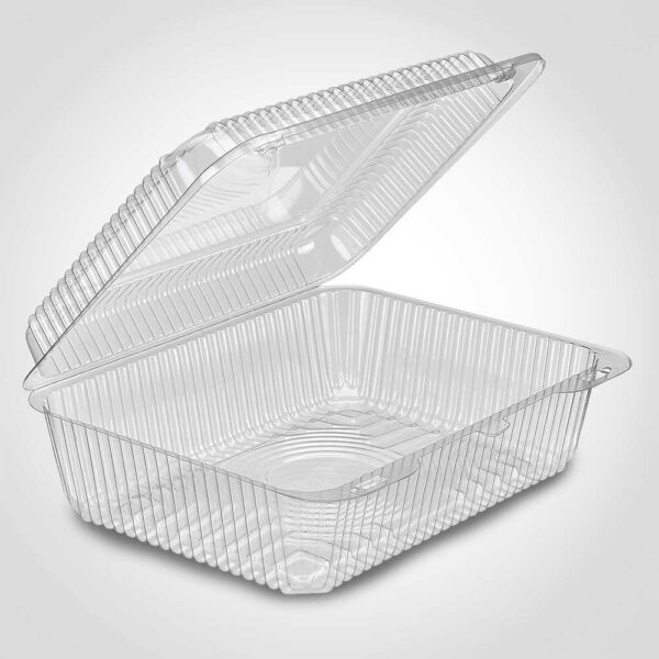 Large Utility Take Out Food Container 10.5 x 8.5 x 3.5 inch 300 Pack
