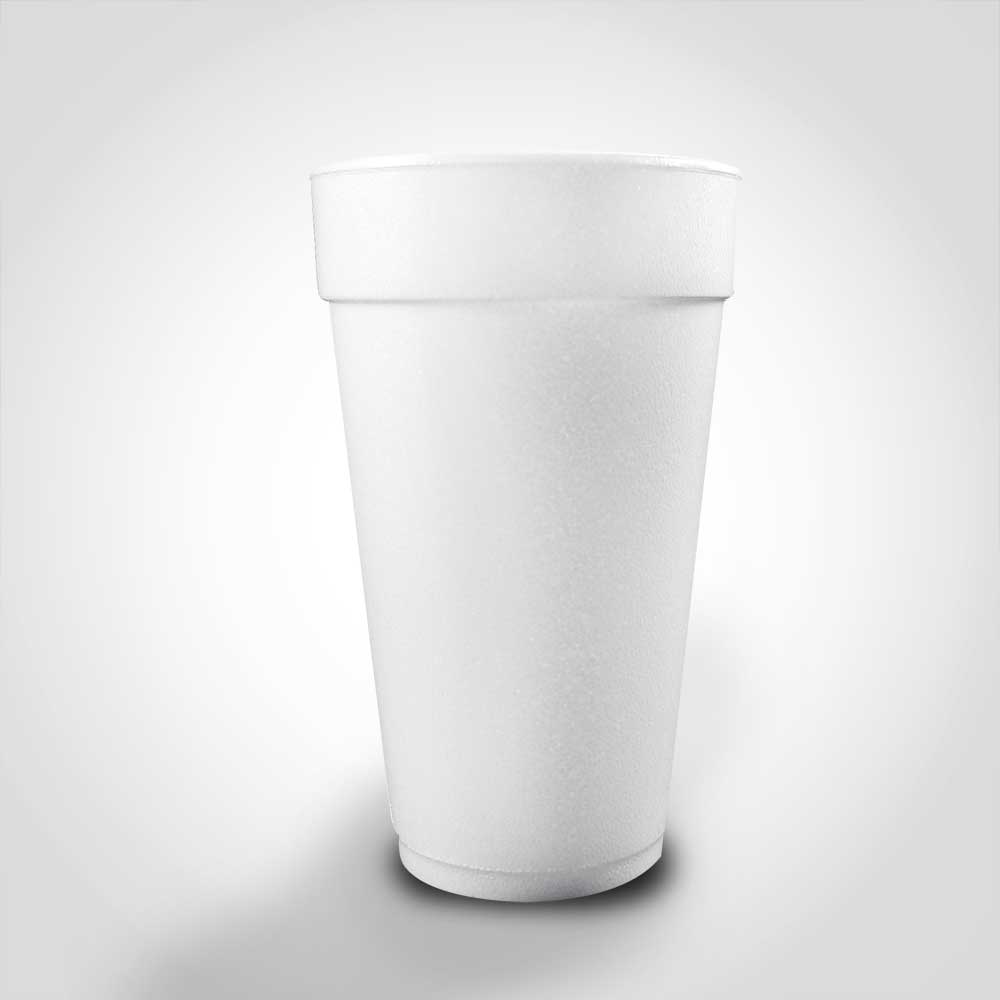 32 oz. Styrofoam Cup - 500 Pack (260726)
