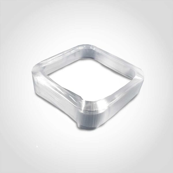 6 inch Square Clear Band 295
