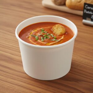 Paper Soup Cup 12 oz White - 500/case