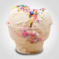 8 oz Dessert Cup Recyclable Plastic