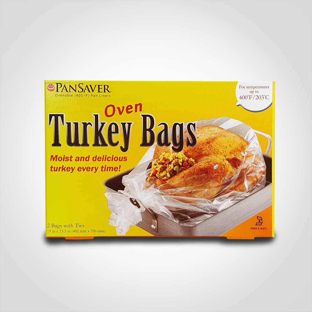 Pan Liner Pansaver Turkey Oven Bags Cardboard Display