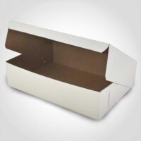 Donut Box Tuck-Top white 13 x 9 x 3.25 inch 200 Pack