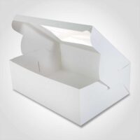 Half Sheet Cake Box with Window 19 x 14 x 6 inch 50 Pack