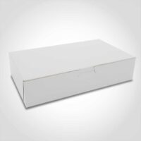 Sheet Cake Box white 10 x 6 x 2.25 inch 250 Pack