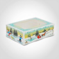 Winter Wonderland Pie and Cookie Box
