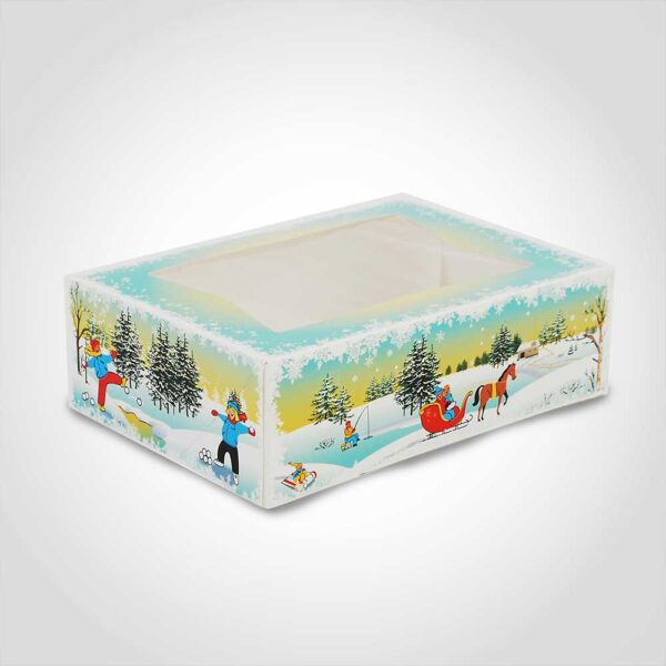Winter Wonderland Pie and Cookie Box