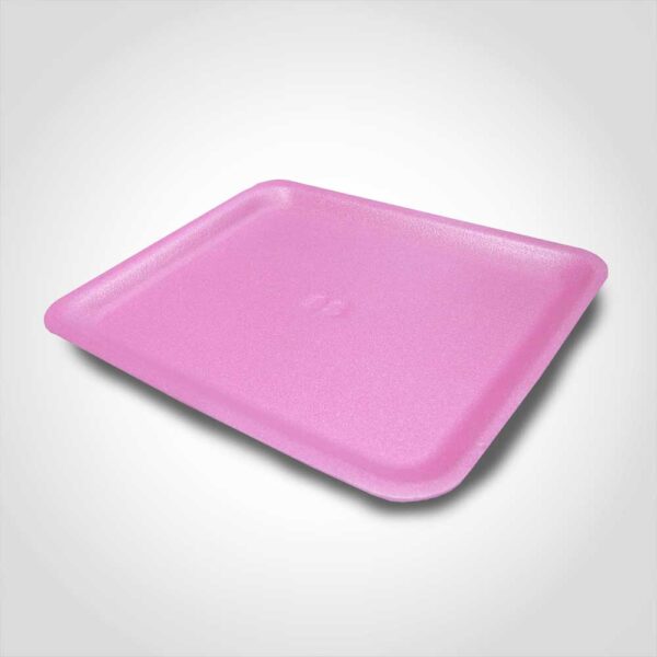 9DHD Pink Foam Tray 11.875 x 9.625 x 1 inches