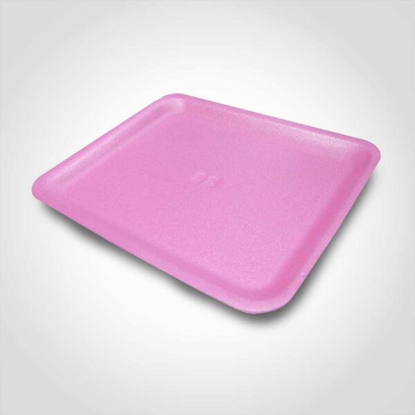 4PMW Pink Foam Tray 9 x 7 x 0.875 inches