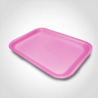 4S Pink Foam Tray 9.25 x 7.375 x 0.75 inches