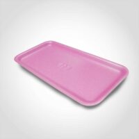 10S Pink Foam Tray 10.75 x 5.75 x 0.5 inches