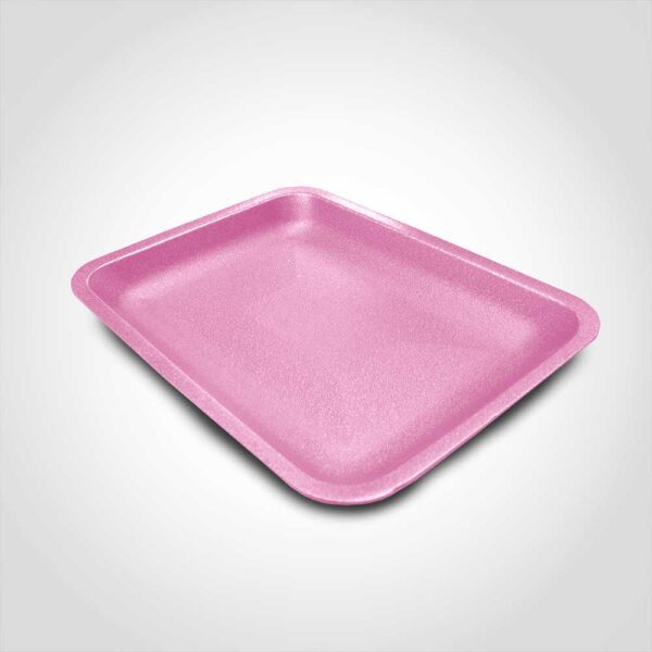 17S Pink Foam Tray 8.25 x 4.75 x 0.5 inches