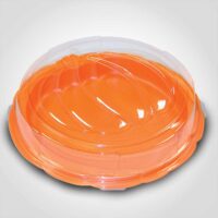 Pumpkin Harvest Tray and Dome Lid