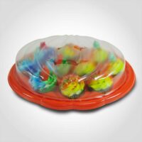 Jack-O-Lantern 10 Count Cupcake Tray with Lid