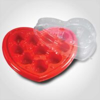 Heart Shaped 10 Count Cupcake Tray