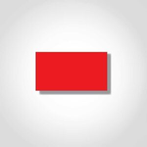 P-14 Fluorescent Red Labels - 1 Sleeve of 16M