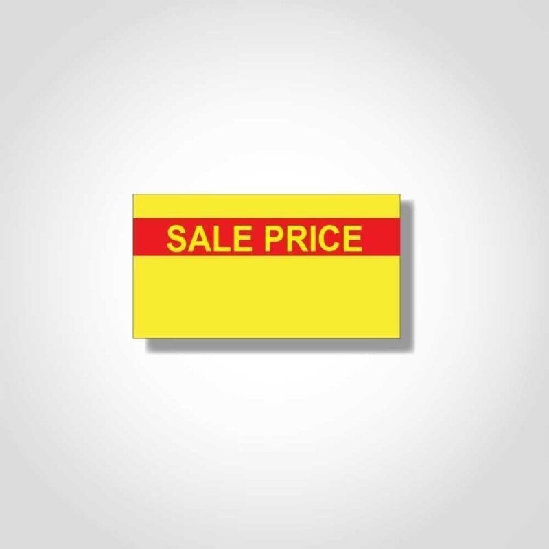 390128 P-14 Sale Price Labels - 1 Sleeve of 16M