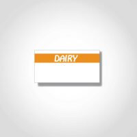 Monarch 1110 Dairy Label - 1 Sleeve of 17M
