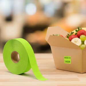 Monarch 1136 Fluorescent Green Label 1 Sleeve of 14M