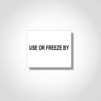 Monarch 1136 Use or Freeze By Label - 1 Sleeve of 14M