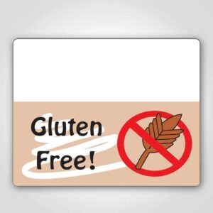 Gluten Free Vinyl Tag