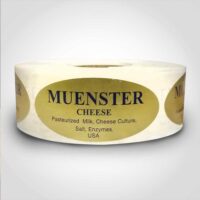 Muenster Label 1 roll of 500 stickers