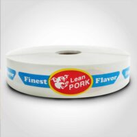Lean Pork Label 1 roll of 1000 stickers