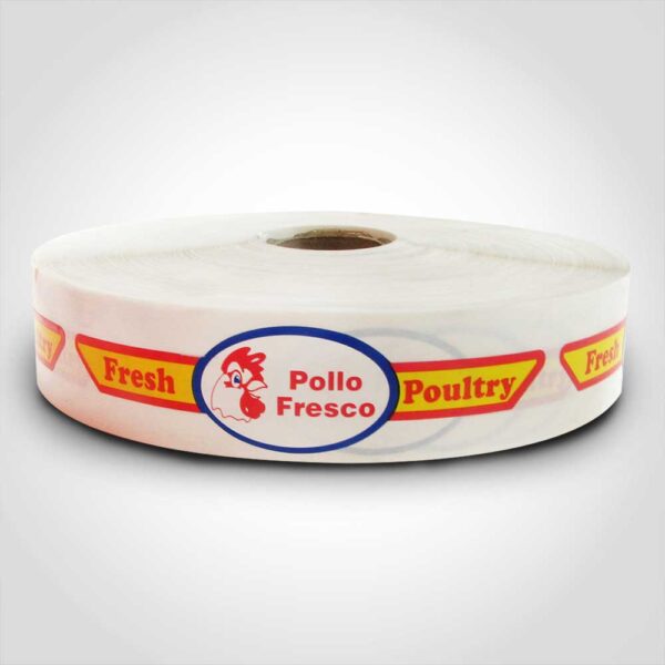 Bilingual Fresh Poultry/Fresco Pollo Label