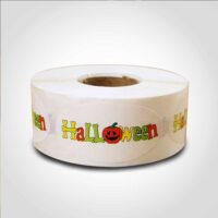 Halloween Label 1 roll of 500 stickers