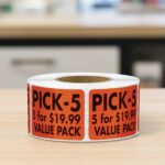 Pick 5 for $19.99 Label Stickers a roll of 500 labels