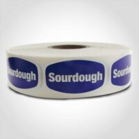 Sour Dough Bread Label 1 roll of 1000 stickers