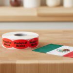 product of Mexico sticker